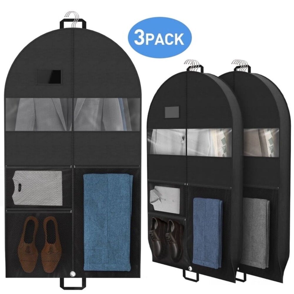 Pack of 3 Garment Travel Bags NEW